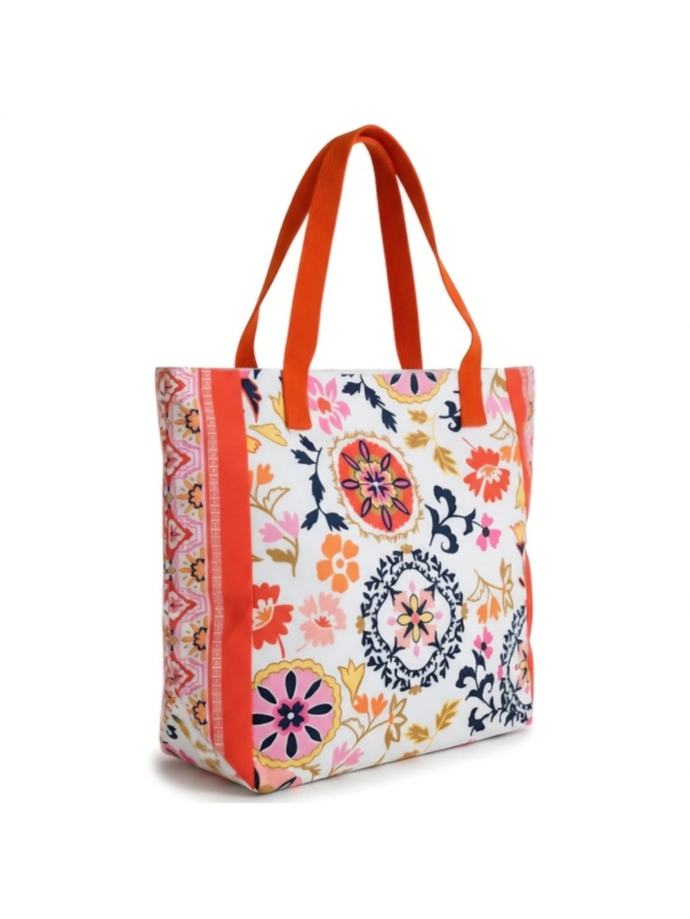 Ramy Brook Maya Floral Tote Colorful Beach Bag